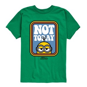 Boys' - Despicable Me - Minion Not Today Short Sleeve Graphic T-Shirt - 1 of 4
