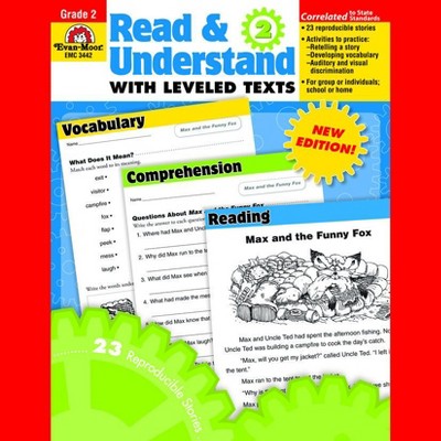 Evan-Moor Read and Understand with Leveled Texts, Grade 2