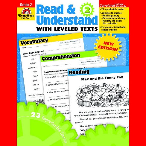 Evan-moor Read And Understand With Leveled Texts, Grade 2 : Target