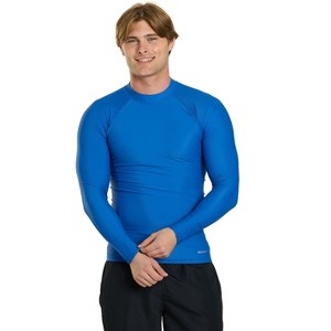 Sporti Men's L/S UPF 50+ Sport Fit Rash Guard - 1 of 4
