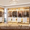Besiost 30'' Closet Organizer with Wooden Drawers - 3 of 4