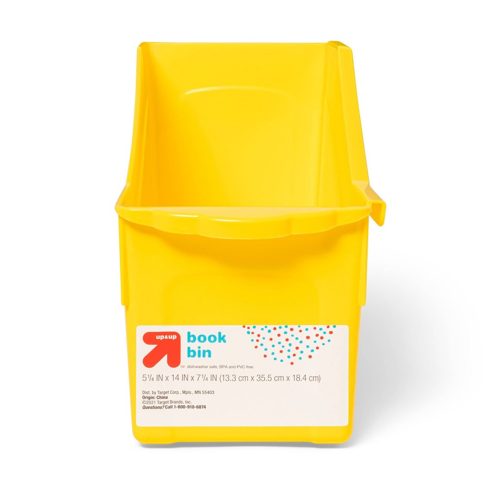 Book Storage Bin Yellow - up & up