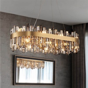 Siljoy Luxora Dual-tone Crystal Chandelier - 1 of 4