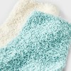 Women's 2pk Cozy Ankle Socks - Auden™ 4-10 - 3 of 3