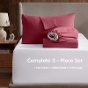 Nestl 4 Piece Bed Sheet Set, Deep Pocket Extra Soft Microfiber Sheets - 2 of 4
