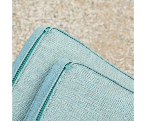 7pc Rhone Valley Dining Teal - Royal Garden