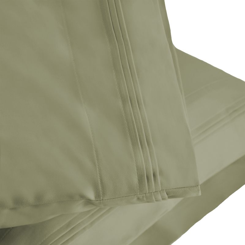 1500-Thread Count Cotton 2-Piece Pillowcase Set by Blue Nile Mills, 1 of 6