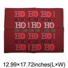 Unique Bargains Christmas Place Mats Linen Red Gold Tone 13"x17.7" 2 Pcs - 3 of 4