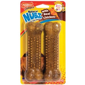 Nylabone Nubz Chicken Chews For Dogs 2 pk - 6.8 oz - 1 of 1