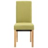 CLIHOME Modern Dining Chairs, Soft Fabric Cushioned Chairs with Solid Wood Bench Legs, Kitchen and Dining Chairs(Set of 4) - 4 of 4