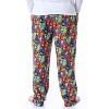 DC Comics Mens' Justice League Holiday Superhero Christmas Pajama Pants Multicoloured - 4 of 4