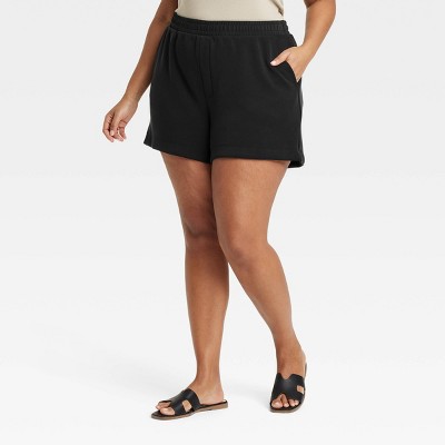 Women's High-Rise Sandwash Pull-On Shorts - A New Day™