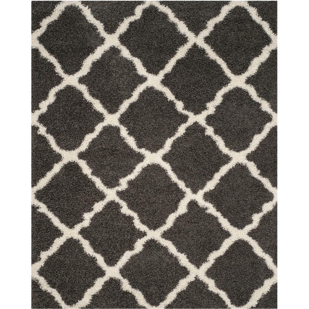 10'x14' Kalamata Rug Dark Gray/Ivory - Safavieh