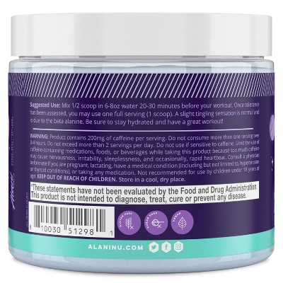 Alani Nu Nutrition Pre-Workout Energy Powder - Cosmic Stardust - 7.05oz_1