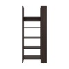 PAGED 5-Shelf Open Bookcase Contemporary Design Book Shelf with Scratch-Resistant Surface, Storage Shelves for Display and Storage - 2 of 4
