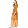 Woman Within Plus Size Colorblock Tiered Dress - 4 of 4