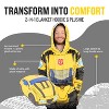Plushible Transformers Bumble Bee Adult Snugible Blanket Hoodie & Pillow - 2 of 4