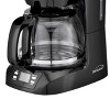 Brentwood 10 Cup Digital Coffe Maker in Black - 2 of 4