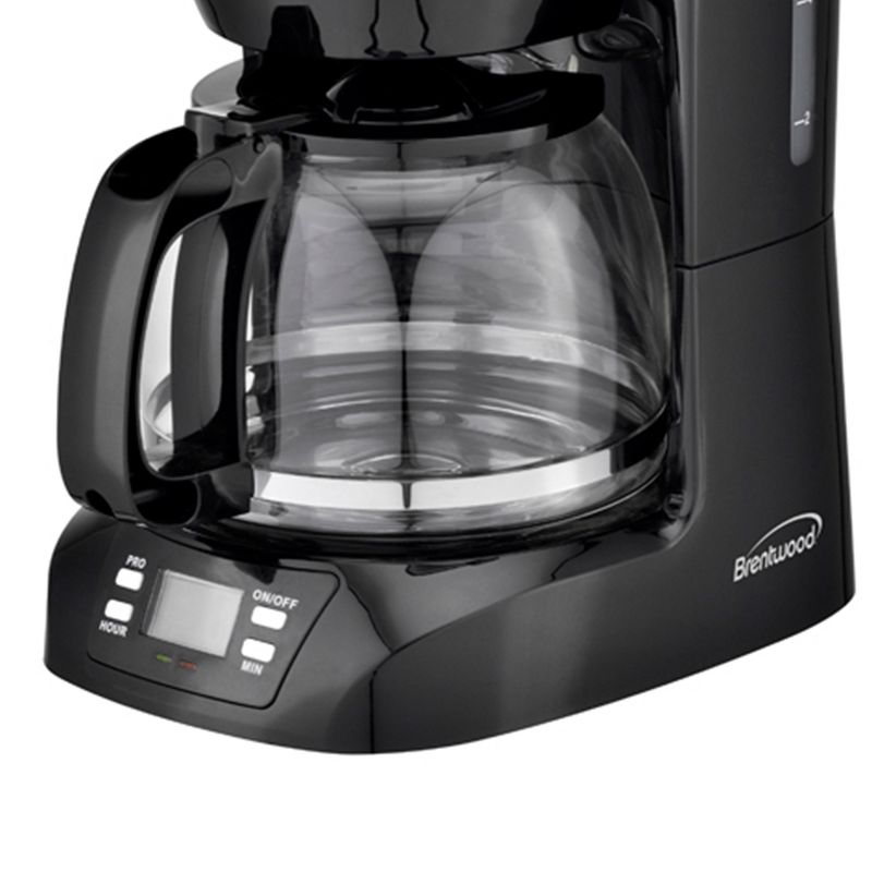 Brentwood 10 Cup Digital Coffe Maker in Black   , 3 of 5