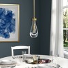 Hudson and Canal 5" Wide Pendant with Glass Shade - 3 of 4