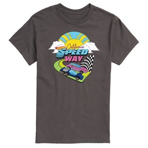 Men's - Hot Wheels - California Speedway 70S Short Sleeve Graphic T-Shirt - 1 of 4