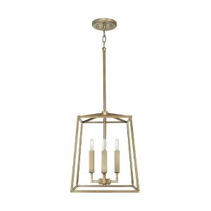 Capital Lighting Thea 4 - Light Chandelier in  Aged Brass - 1 of 3