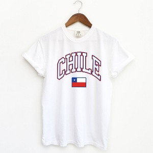 Simply Sage Market Women's Chile Flag Short Sleeve Garment Dyed Tee - 1 of 4