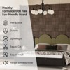 UNISOAR Wood Acoustic Wall Panels-Self-Adhesive 3D Wood Slat Wall Panel-Sound Absorbing Panels for Noise Reducing-Feature Wall Decor for Home & Office - 4 of 4