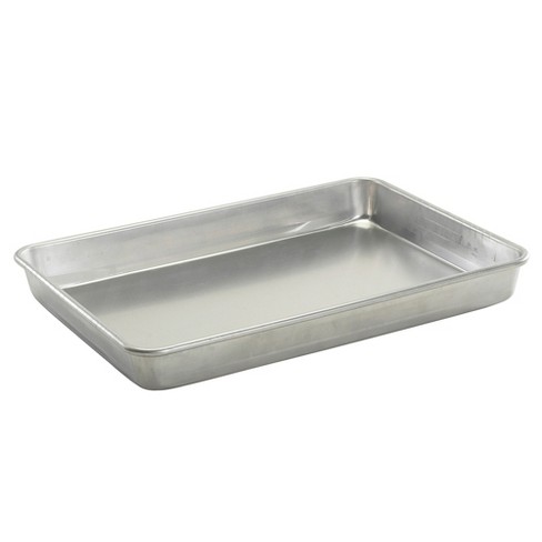 Nordic Ware Aluminum Prism 13 X 18 High-Sided Sheet Cake Pan, Silver 