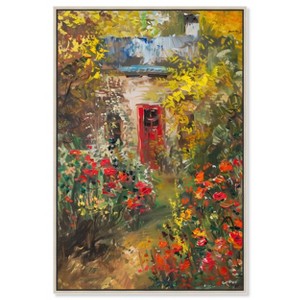 Art Remedy Secret Fall Garden Impresionism Landscape Wall Art Framed - 1 of 4