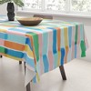 Jacqueline Maldonado Dreamy Watercolor Dashes Multi Tablecloth - Deny Designs - 3 of 3