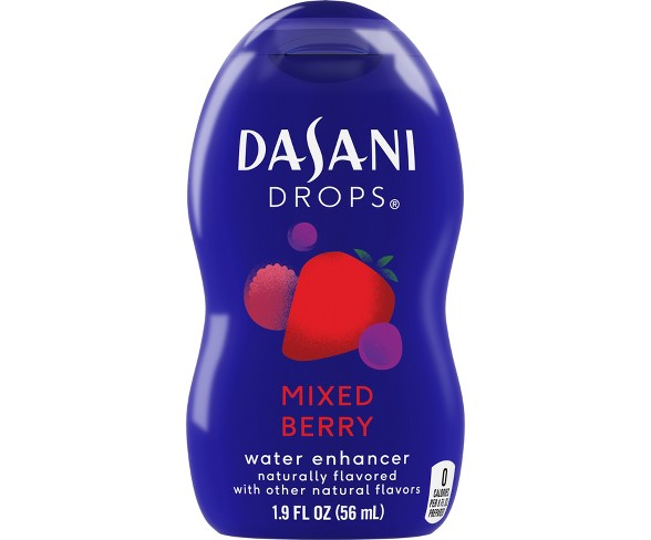 Dasani Drops Mixed Berry Flavor Enhancer - 1.9 fl oz Bottle