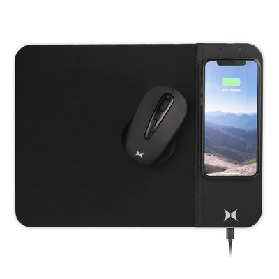 Xtreme 5W Wireless Charging Mouse Pad, Supports Androids/I-Phones, USB-Powered With Cable