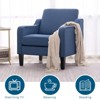 Karl Home |29.9 inch Wide Arm chair  Single sofa - 3 of 4