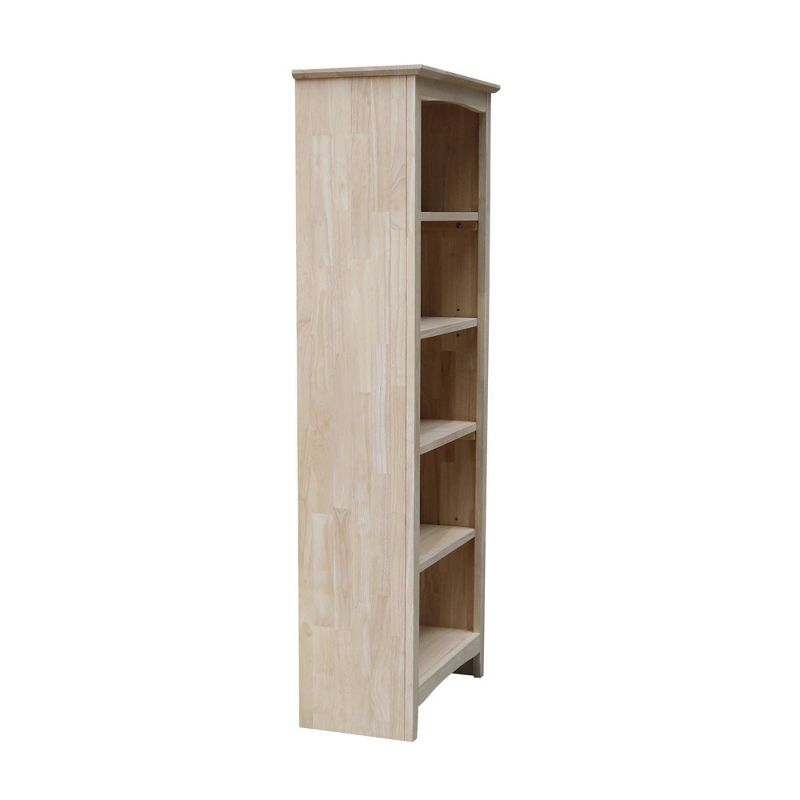 60&#34;x24&#34; Shaker Bookcase Unfinished - International Concepts, 3 of 9