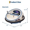 Jojoka 12V Kids Electric Bumper Car with Parent Remote Control, 360 Spinning & Music, 2 Speed Modes - 2 of 4