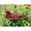Achla Designs 38.25" Brass/Aluminum Birdbath with Birds: Weather-Resistant Garden Decor - 3 of 4