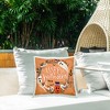 Stupell Industries Whimsical Orange Happy Halloween Ghosts Wreath - 2 of 3