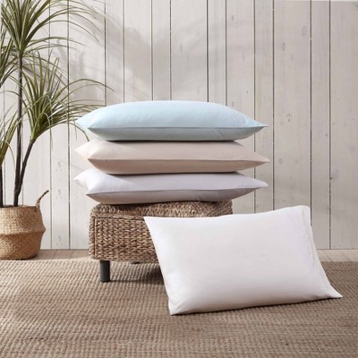 Queen Blue Cotton Polyester Sateen Sheet Set