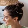 Unique Bargains Women's Plastic Rhinestone Side Hair Combs 2 Pcs - 2 of 4