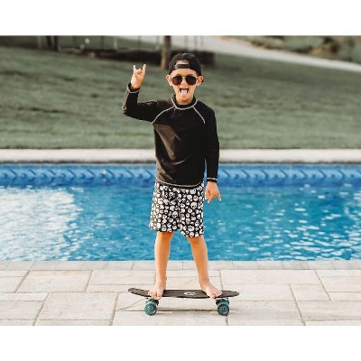 City Threads Boys UPF 50+ Long Sleeve Rashguard - Bright Light Blue, 6Y — фото 4