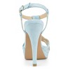 Allegra K Women's T Strap Open Toe Platform Stiletto Heel Sandals - 3 of 4