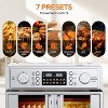 ELJGET 26QT Air Fryer Oven with Digital LED Control, 14 Smart Presets, 7-in-1 Countertop Convection Oven, Silver - 2 of 4