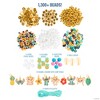 Fashion Angels: Disney Stitch: Cute & Feisty - DIY Jewelry Design Kit, Craft & Make 10 Colorful Charm Bracelets, Pineapple-Shell-Lava Beads, Kids 8+ - 4 of 4
