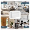 CIPACHO Mid Century Modern 12 Drawer Dresser for Bedroom with Hidden Handle White - 4 of 4
