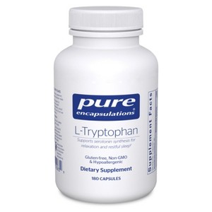 Pure Encapsulations L-Tryptophan - Amino Acid Supplement for Relaxation, Serotonin Support, PMS, and Sleep* - 1 of 4