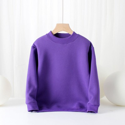 MyKids-USA Baby Solid Color Thickened Autumn Basic Hoodies