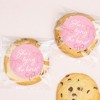 Big Dot of Happiness She's Tying the Knot Pink Bow Stickers and Clear Cookie Bags, Cellophane Treat Bags 4.25x7 IN for Candy or Baked Goods - 25 Count - 2 of 4