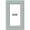 PosterPalooza | Panoramic Refined Blue Picture Frame - UV Acrylic, Foam Board Backing, Hanging Hardware - 2 of 4