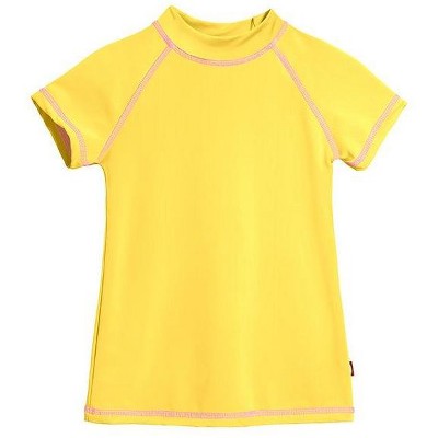 City Threads USA-Made Girls UPF 50+ Short Sleeve Rashguard